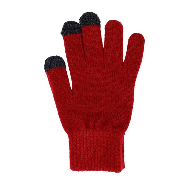 Cap Zone - Vendita all'ingrosso Guanti - Uomo - Guanti invernali touchscreen neutri scuri da uomo8