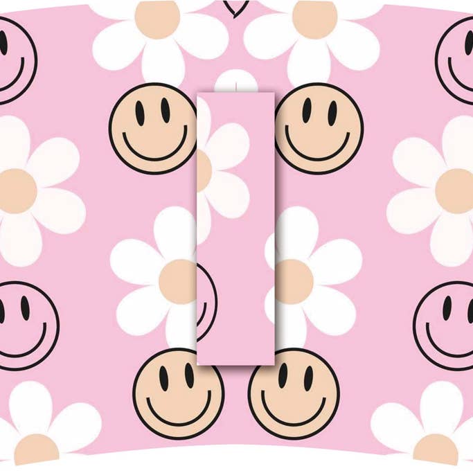 LA Koozie Company - Wholesale Drink Huggers & Koozies - (LATE OCTOBER PRE-ORDER)Pink Smilen' Daisies ( TALL ONLY)