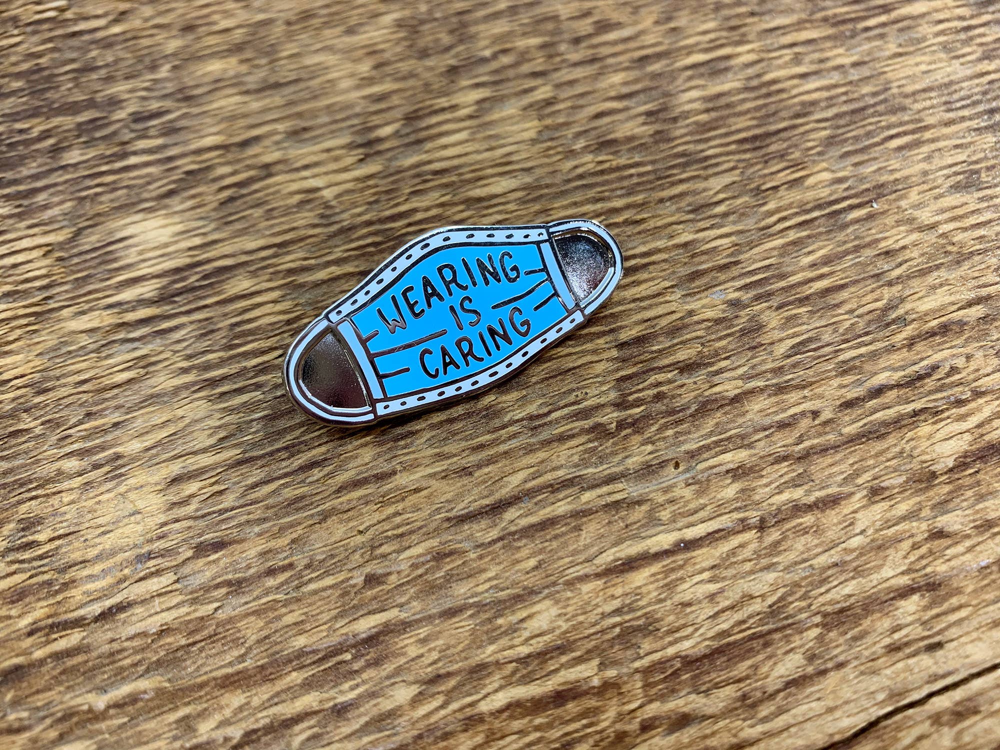 Noteworthy Paper & Press - Wholesale Lapel Pin/Button - Face Mask Enamel Pin3