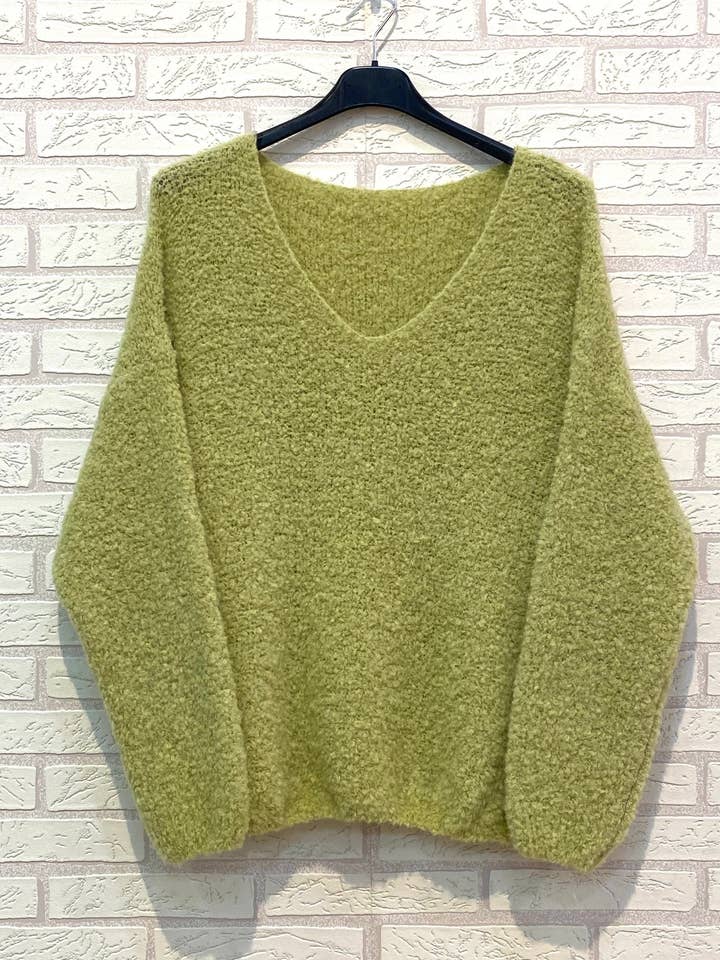 -Ref. 9308 maglione di pecora scollo a V per la vendita all'ingrosso da parte di Ling