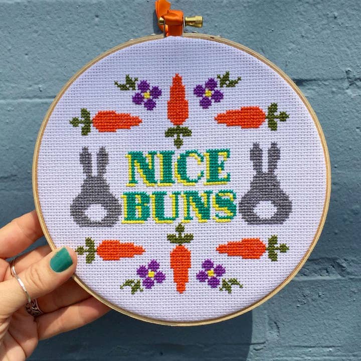 Spot Colors - Wholesale Embroidery/Cross Stitch Supplies - Nice Buns Cross Stitch Kit0