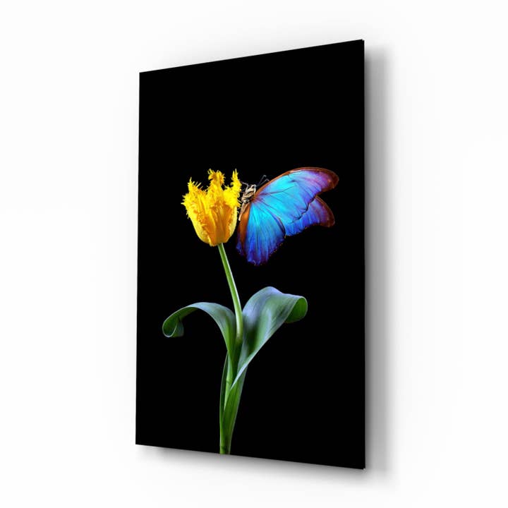 Art mural en verre abstrait pour la vente par Insigne