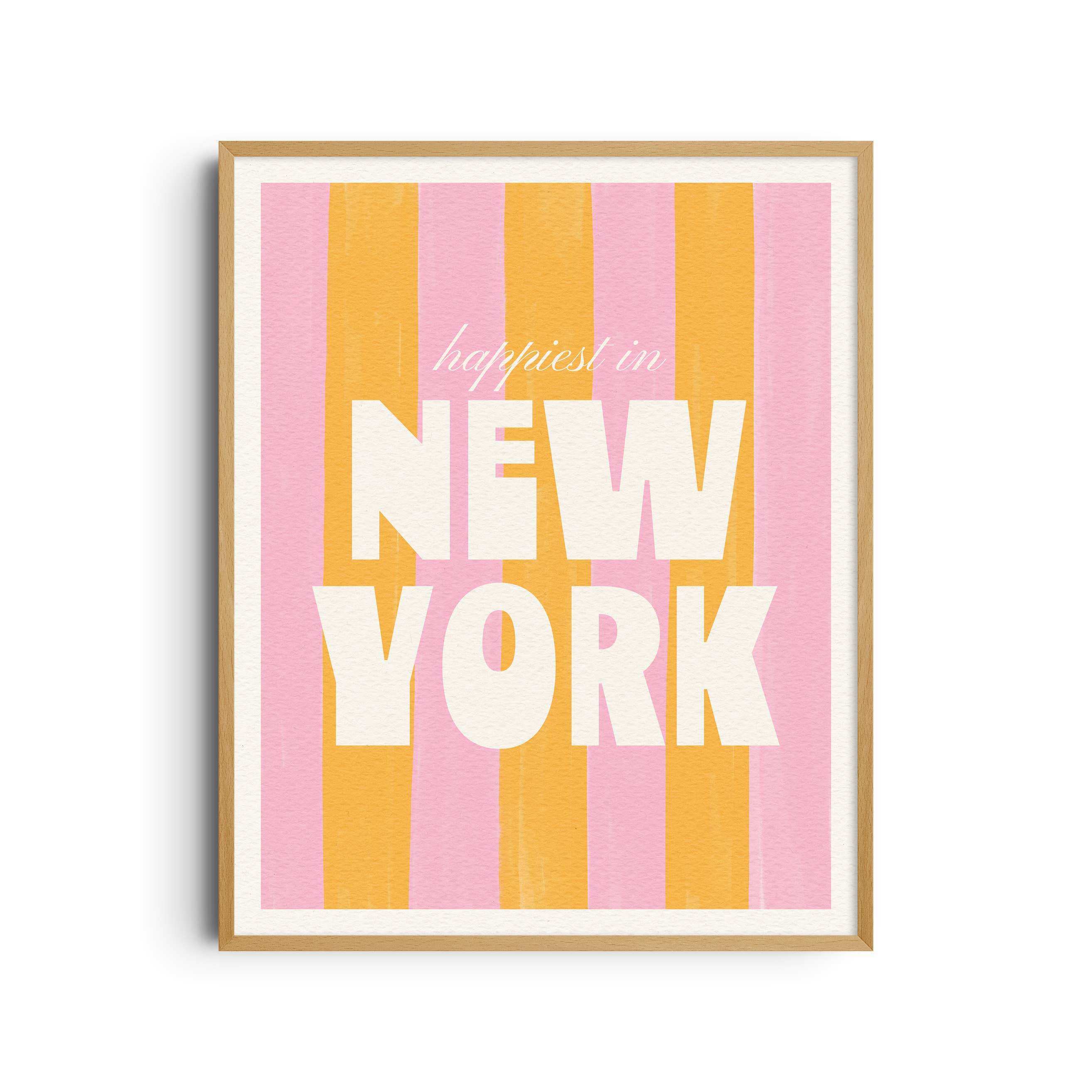 Nixie - Wholesale Art Print - Happiest in New York Art Print3