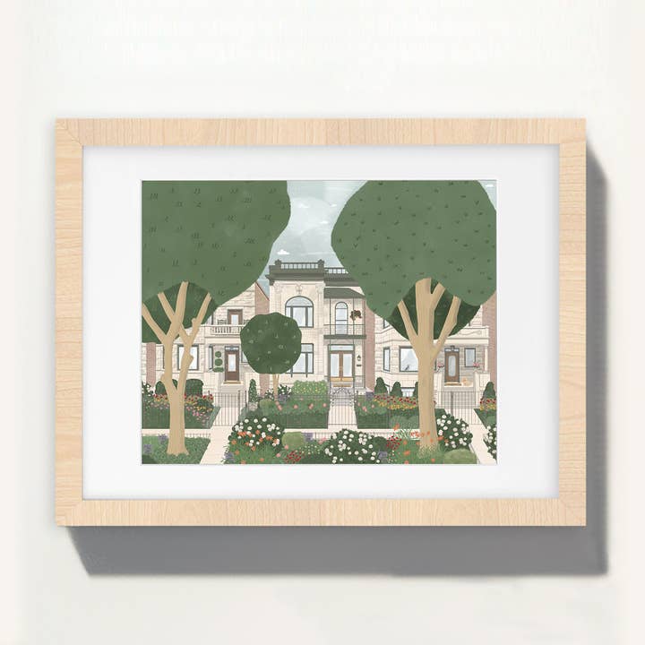 Chicago - Stadt im Garten - Landschaft für den Großhandel von Drift Trace