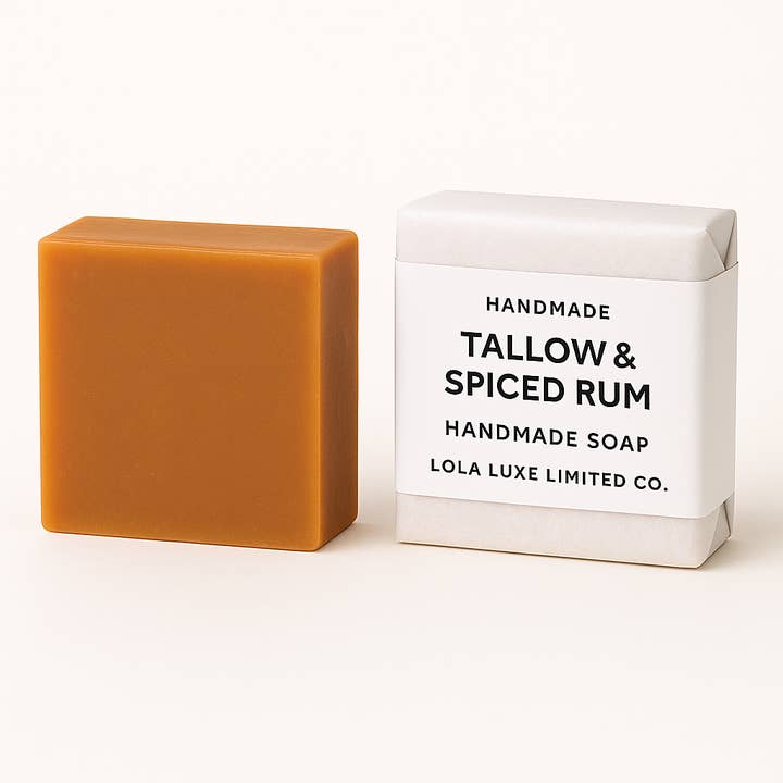 Lola Luxe Limited Co. - Wholesale Bar Soap - Tallow & Spiced Rum