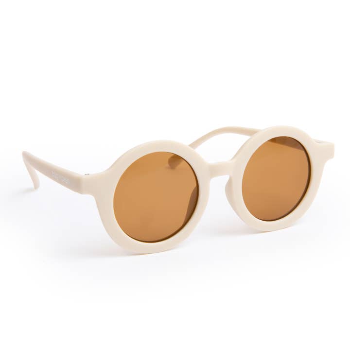 bug + bean kids - Wholesale Sunglasses - Kids - Kids Recycled Plastic Sunglasses, Buttercream