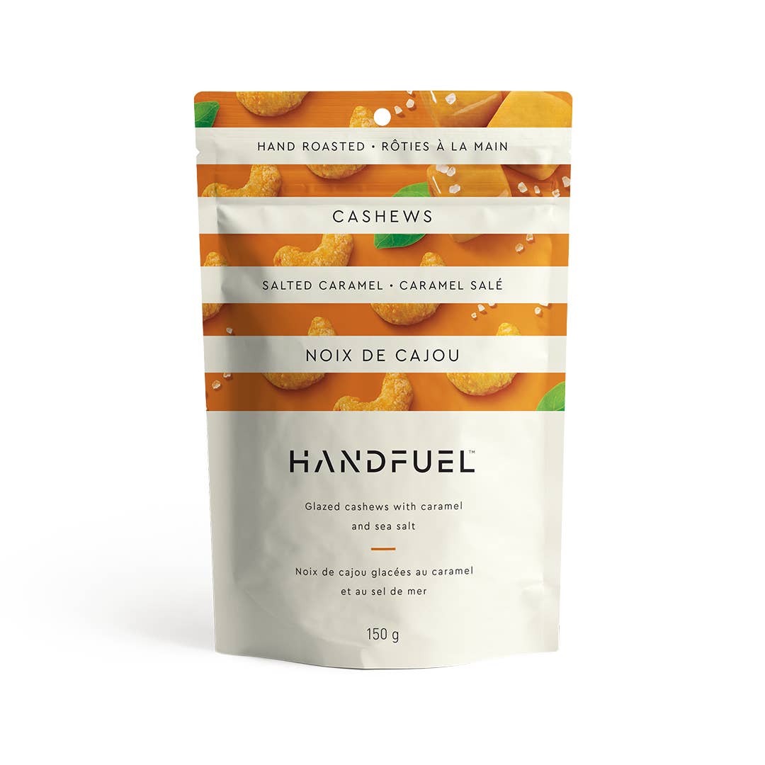 HANDFUEL - Wholesale Nuts - Salted Caramel Cashews 150g x 12