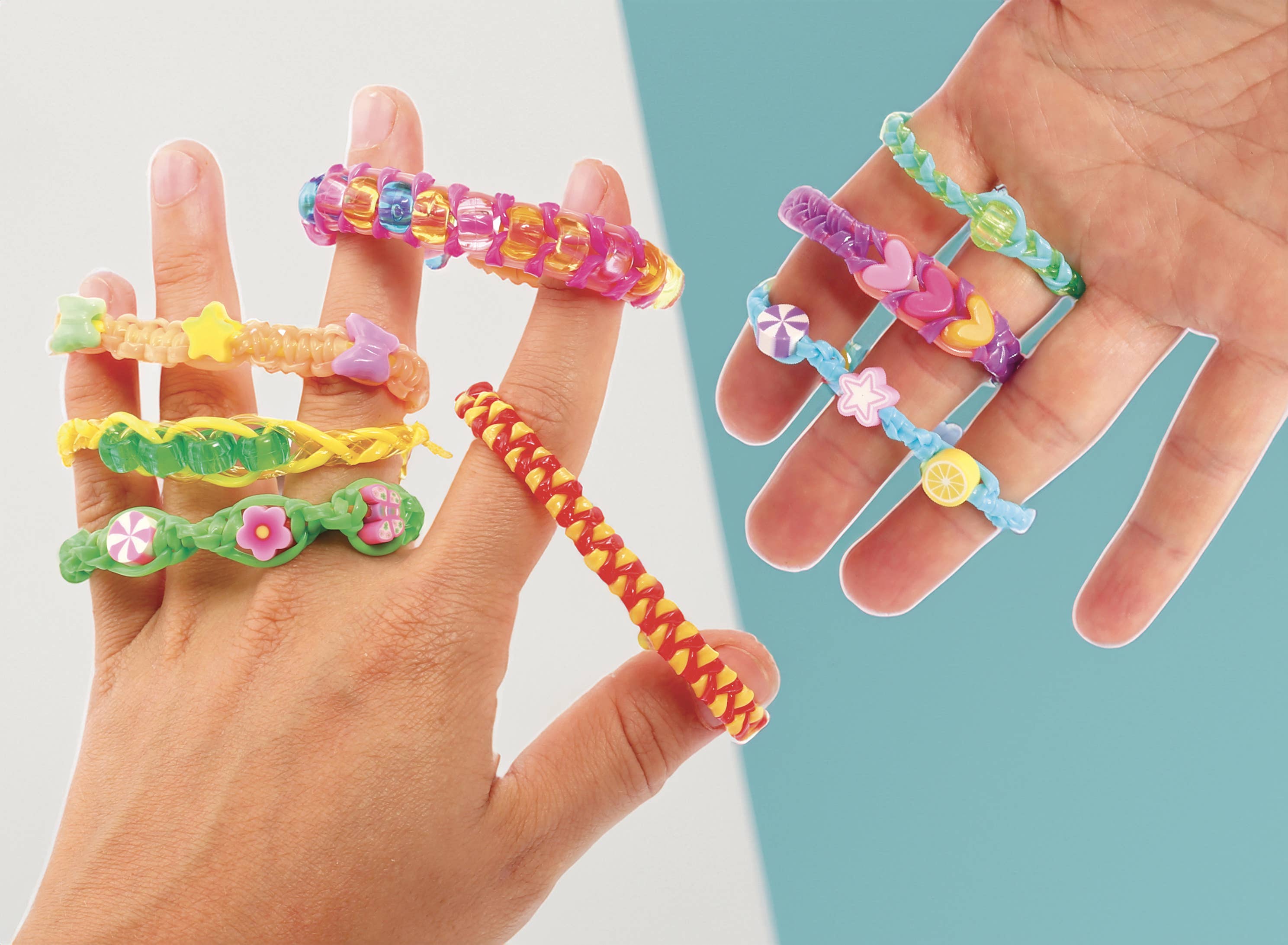 Graine Créative - Vendita all'ingrosso Gioielli fai da te - Bambini - Kit per braccialetti intrecciati Scoubidou8
