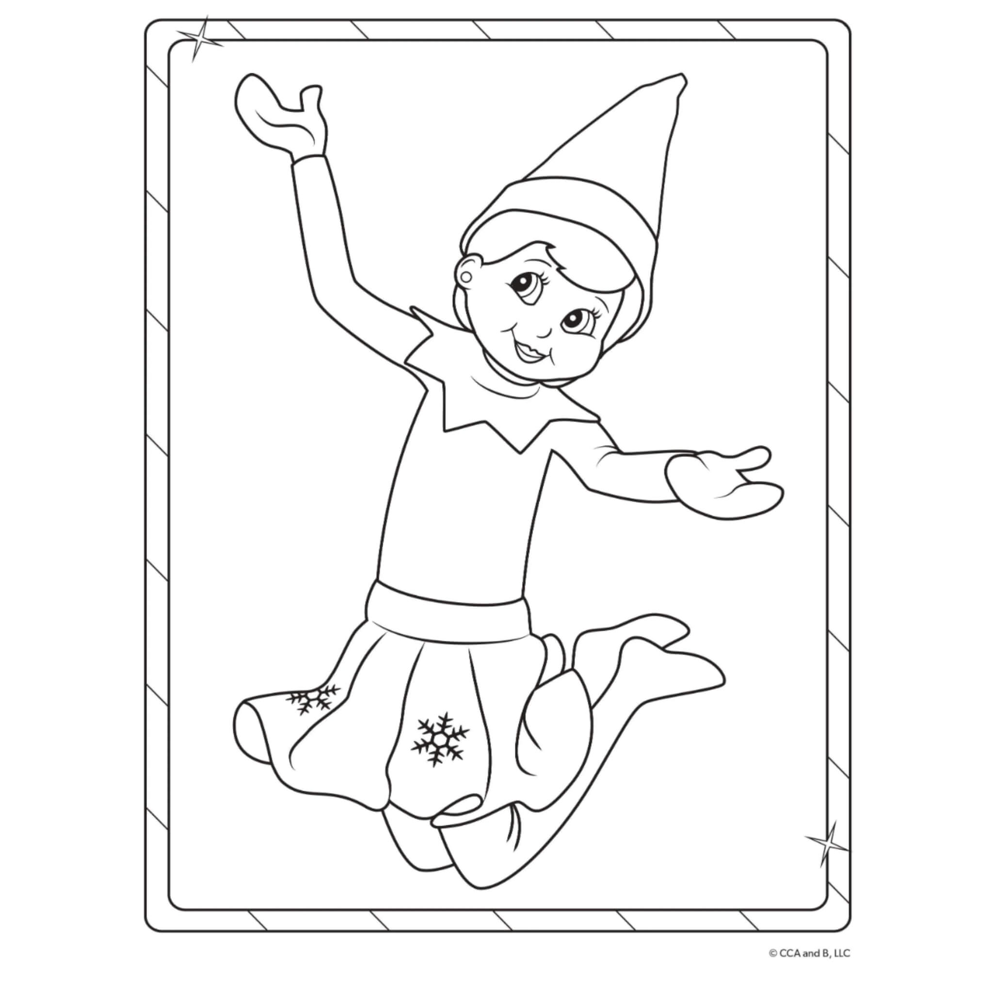 Baby Republic – wholesale Sticker – Child & baby – The Elf on the Shelf® Activity Pack10