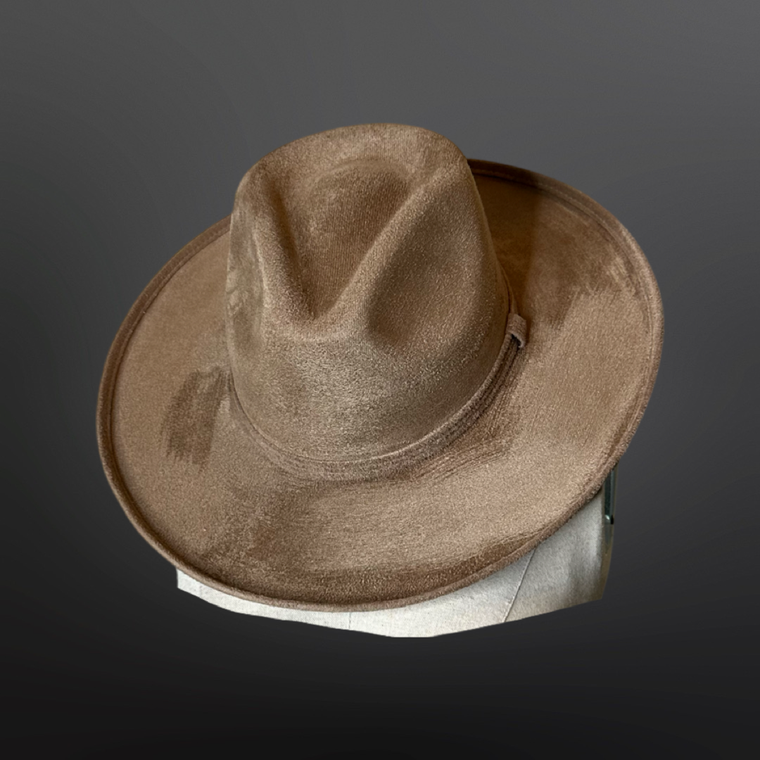 Nati Natash - Wholesale Fedora - Uniseks - Rolled Up Rancher hoed van vegan suede2