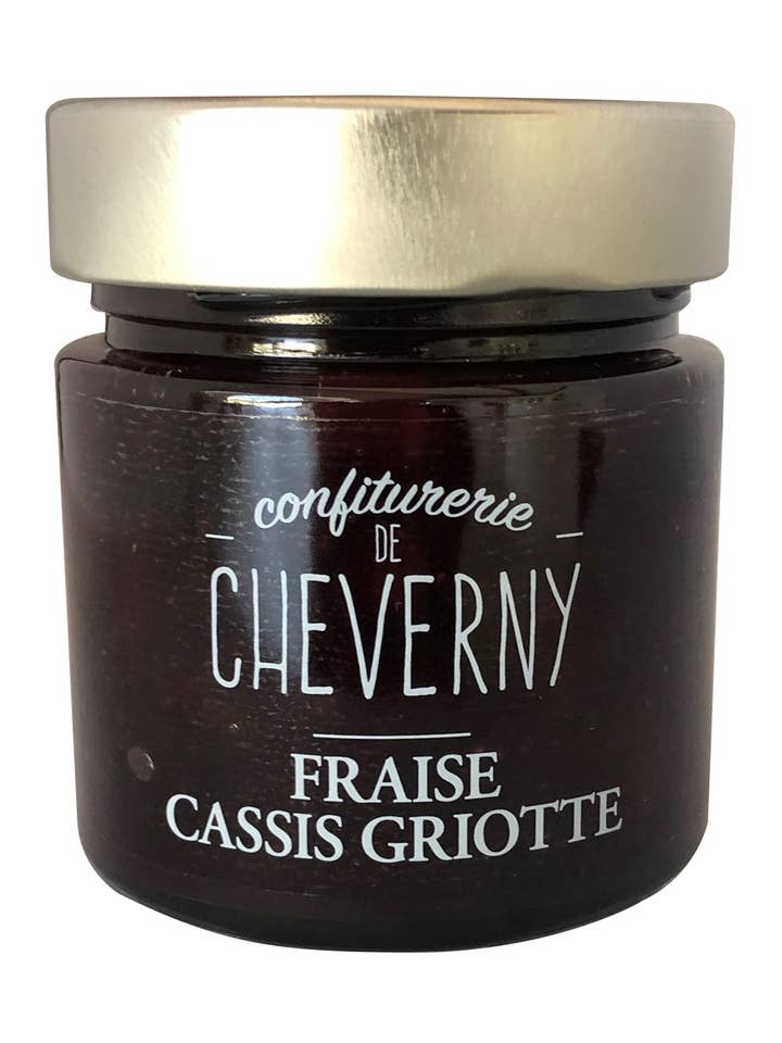 Confiture extra 3 fruits rouges pour la vente par Confiturerie de Cheverny