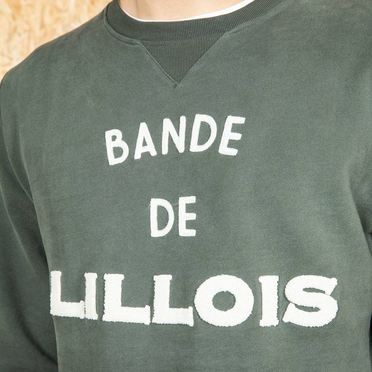 JAQK - Wholesale Graphic Sweatshirt - Men's - Lillois Khaki Sweatband1