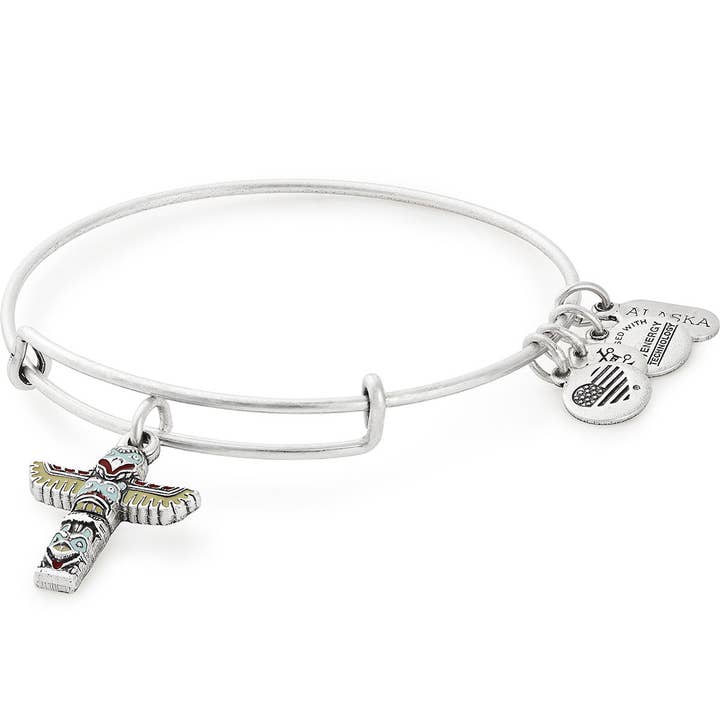 Ketchikan, Alaska Totem Pole Charm Bangle for wholesale by Alex and Ani