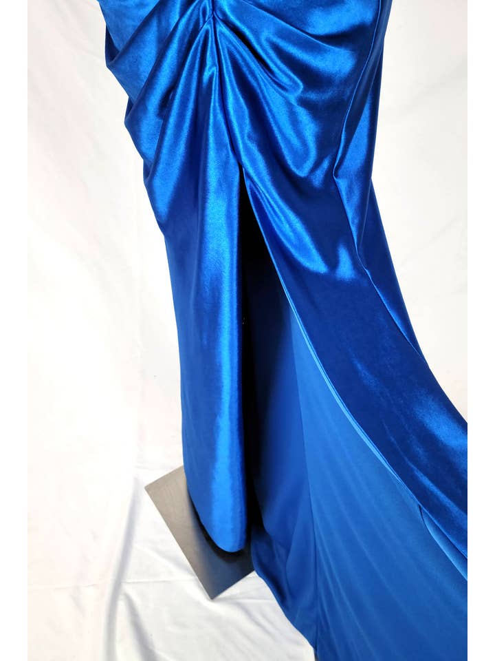 Chicas - Vente Robe de soirée – femme - Robe bustier en satin avec corset à perles et sequins C83114