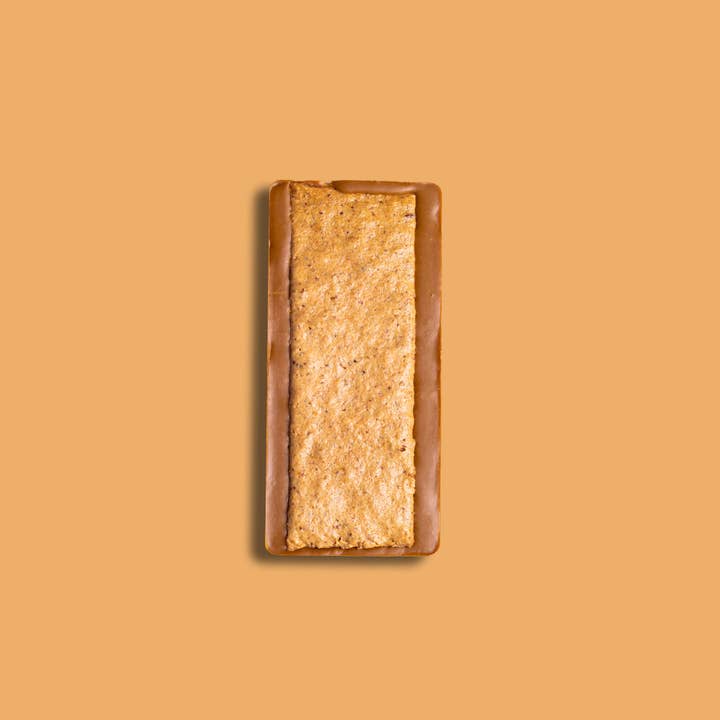 Crow & Moss Chocolate – Barra de chocolate por atacado – Cheesecake de Abóbora Aveia Mylk Chocolate Branco 42% - Caixa de 12