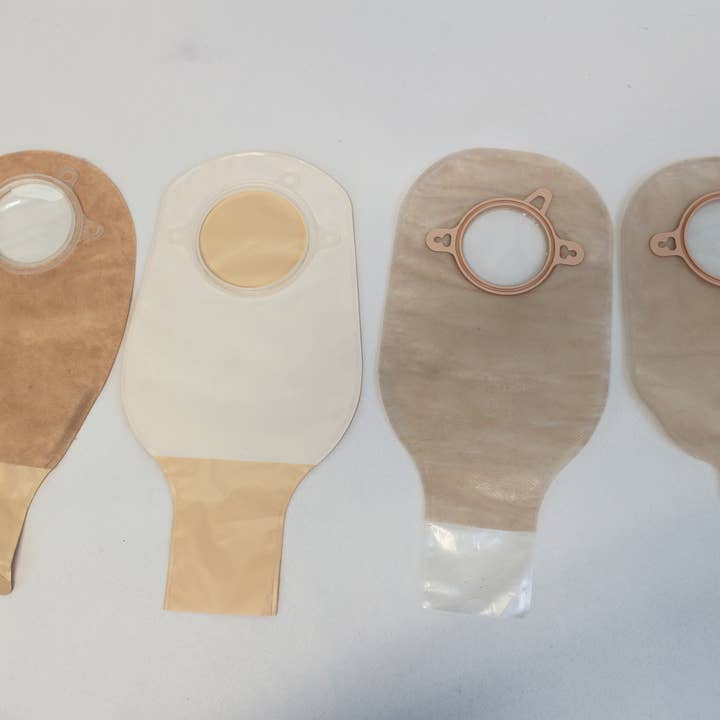 MedThreads LLC - Wholesale Purse/Bag Accessory - Unisex - Satin Colostomy Ileostomy Bag Cover 2 1/4" - 2 3/4" Flange6