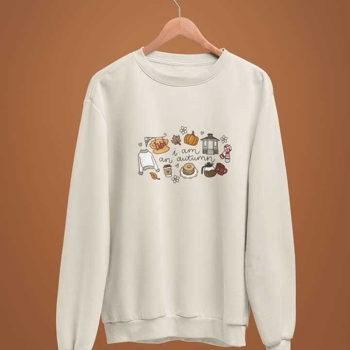 Je suis un sweat-shirt/sweat à capuche d'automne pour la vente par amarieacreates