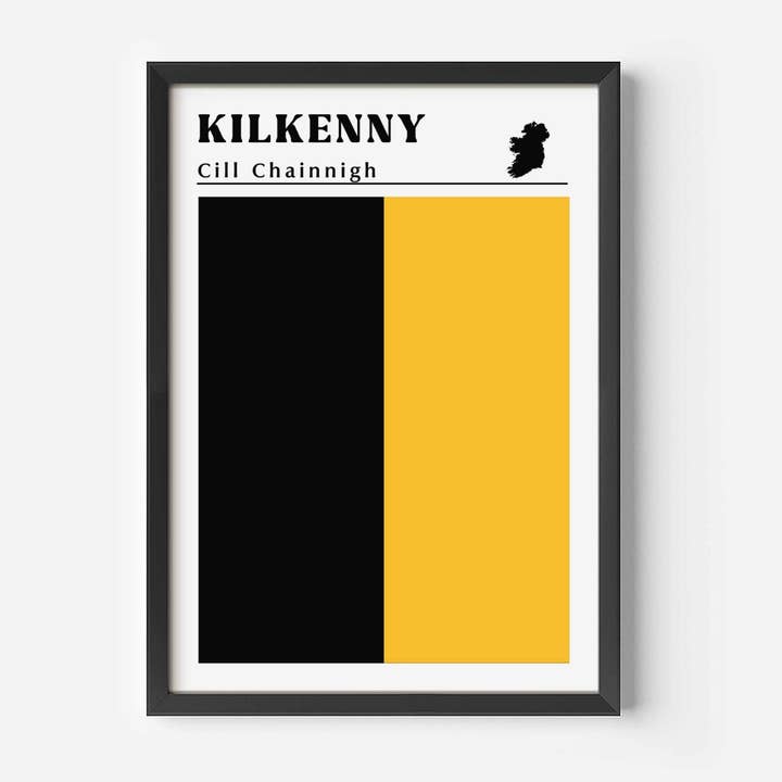 Kilkenny Vlag Print A4 voor wholesale door Breeze & Bubbles