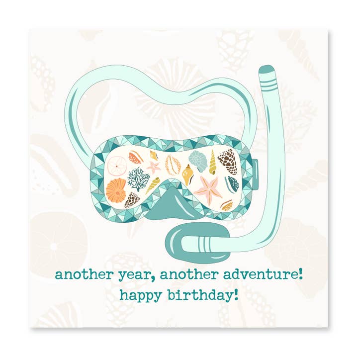 Another Year, Another Adventure! | Birthday Card for wholesale by The Happy Sea