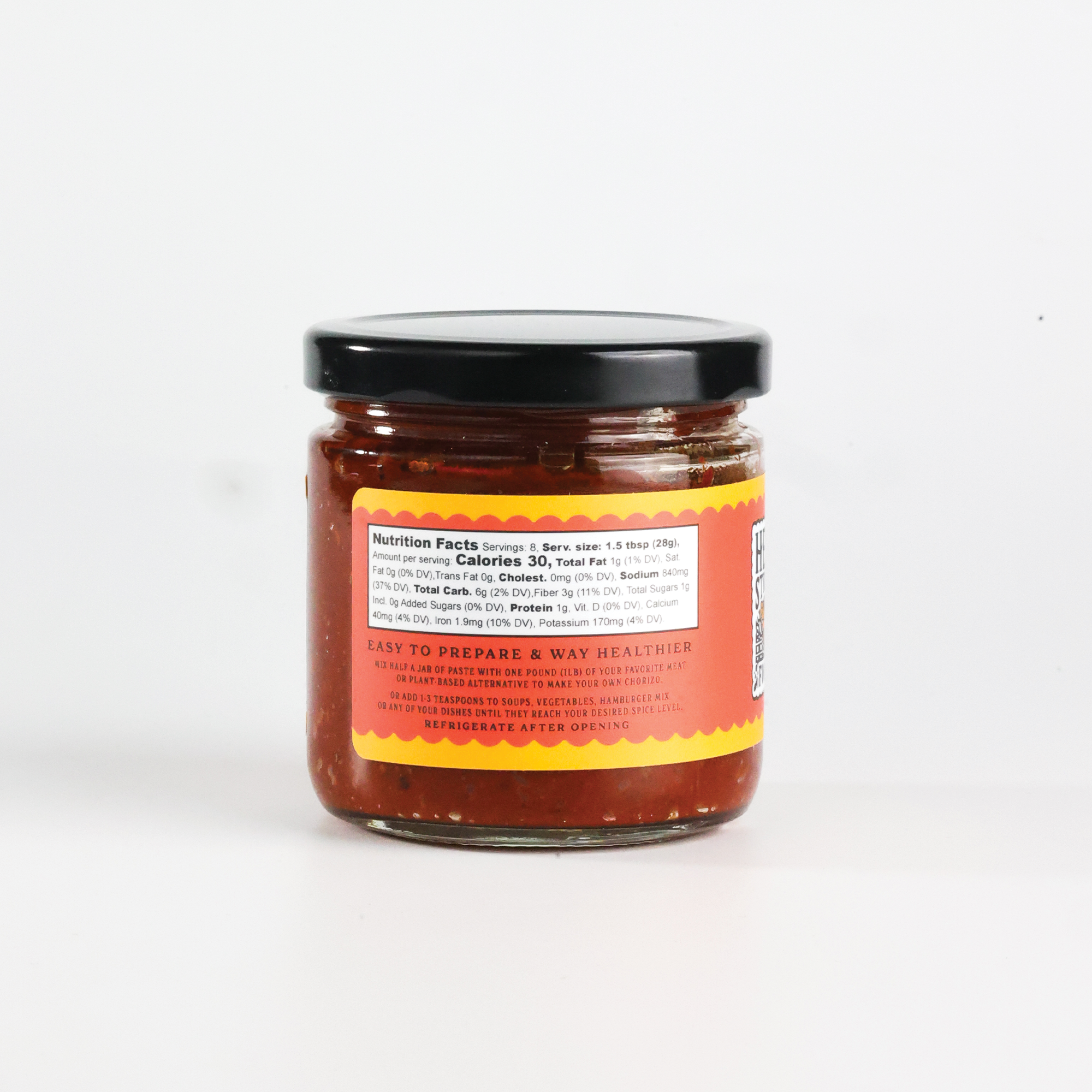 Hess Street Foods - Wholesale Rub - SPANISH CHORIZO SEASONING PASTE 7.75OZ2