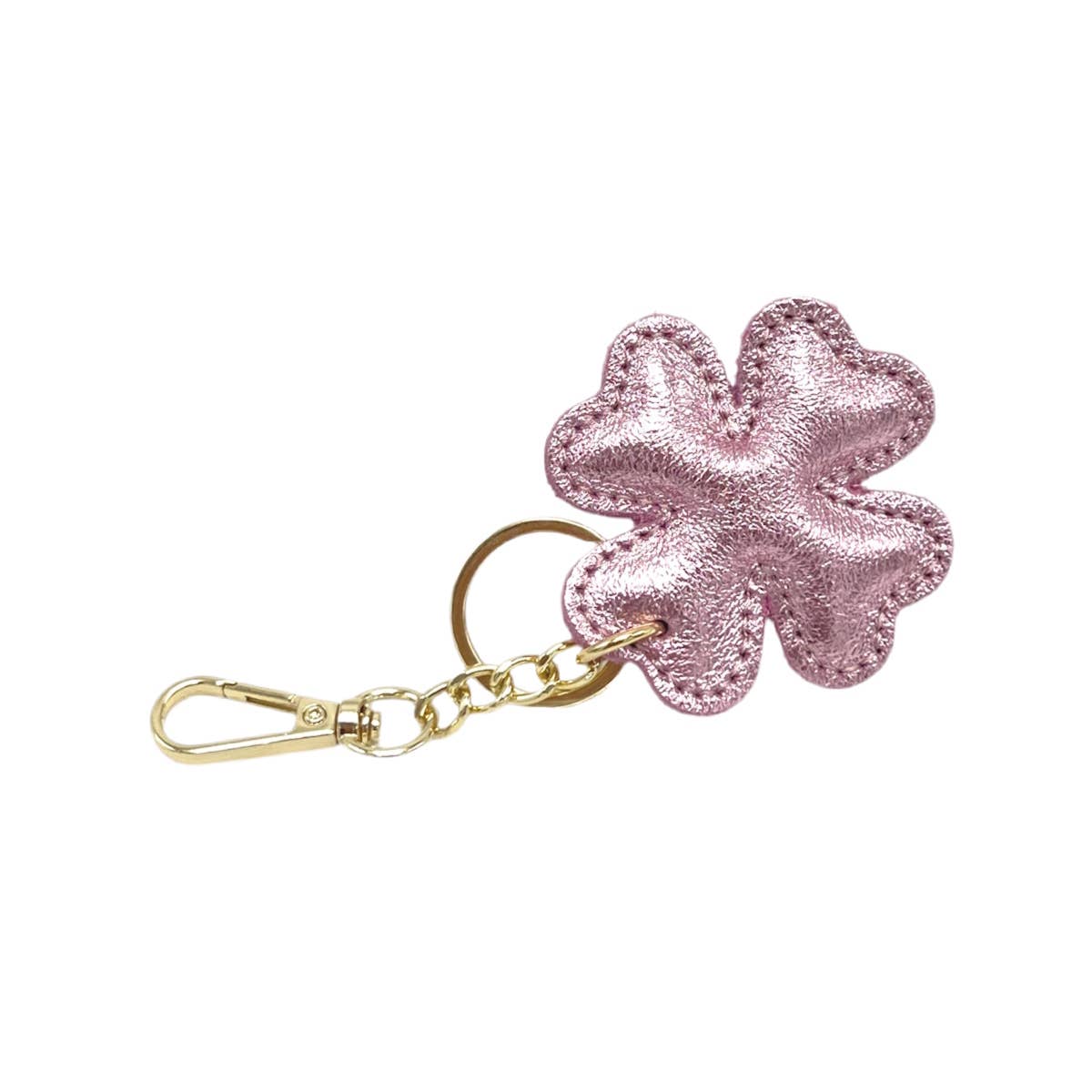 Suie Valentini srl - Wholesale Keychain - Women's - Genuine leather key chain, Lucky leaf, art. PO04LA8
