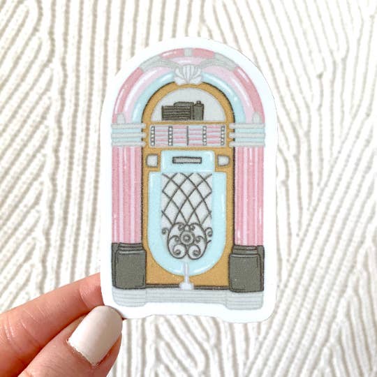 Elyse Breanne Design – wholesale Klistermärke – Juke Box klistermärke 3x2in0