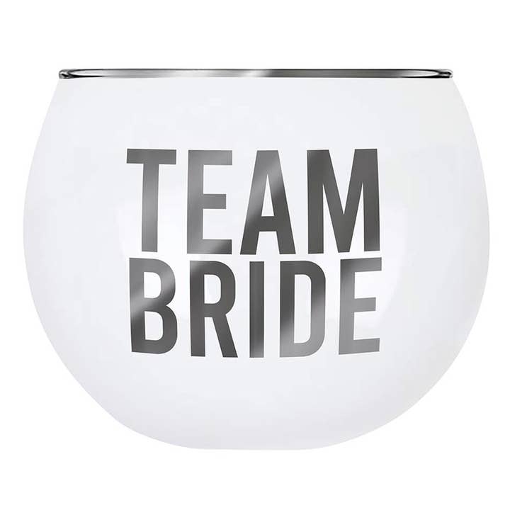 Roly Poly Glass - Team Bride for wholesale by Santa Barbara Design Studio by Creative Brands