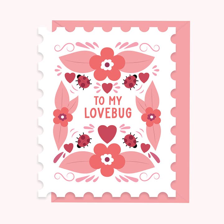 (Nuevo) To My Lovebug | Tarjeta de felicitación para venta al por mayor de Paper Hearts™