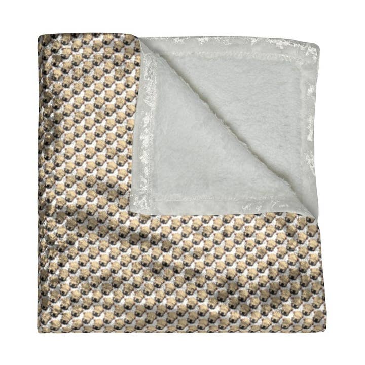 Manta de terciopelo arrugado Wheaten Puppy para venta al por mayor de The Wheaten Store