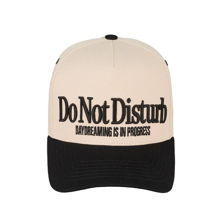 Hana - Wholesale Baseball Cap - Women's - C.C DO NOT DISTURB Embroidered Cotton Baseball Cap4