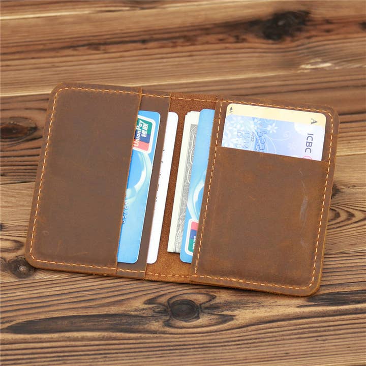 American Leather Goods - Wholesale Wallet - Men's - Genuine Leather Wallet, Handmade Wallet