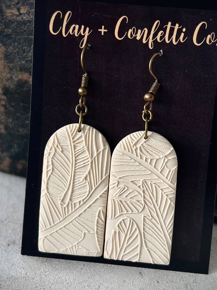 Creme de Arco Folha de Banana por atacado de Clay & Confetti Co.