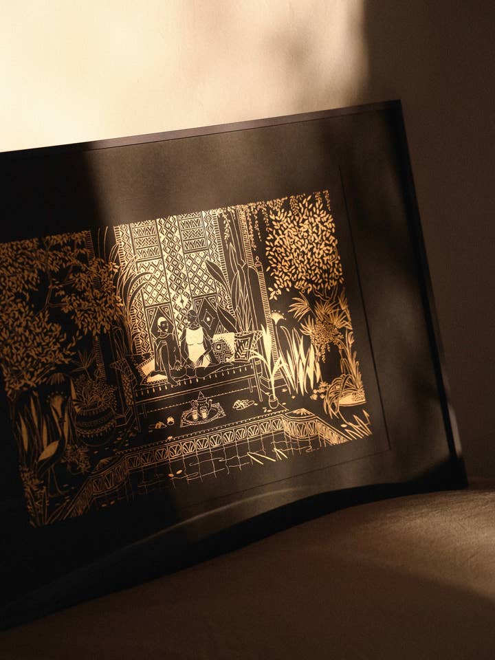 The Tea. Screen printing for wholesale by Heing