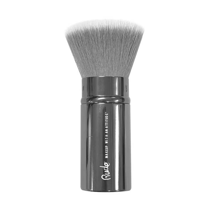 Silver Bullet Kabuki Brush for wholesale by Rude Cosmetics