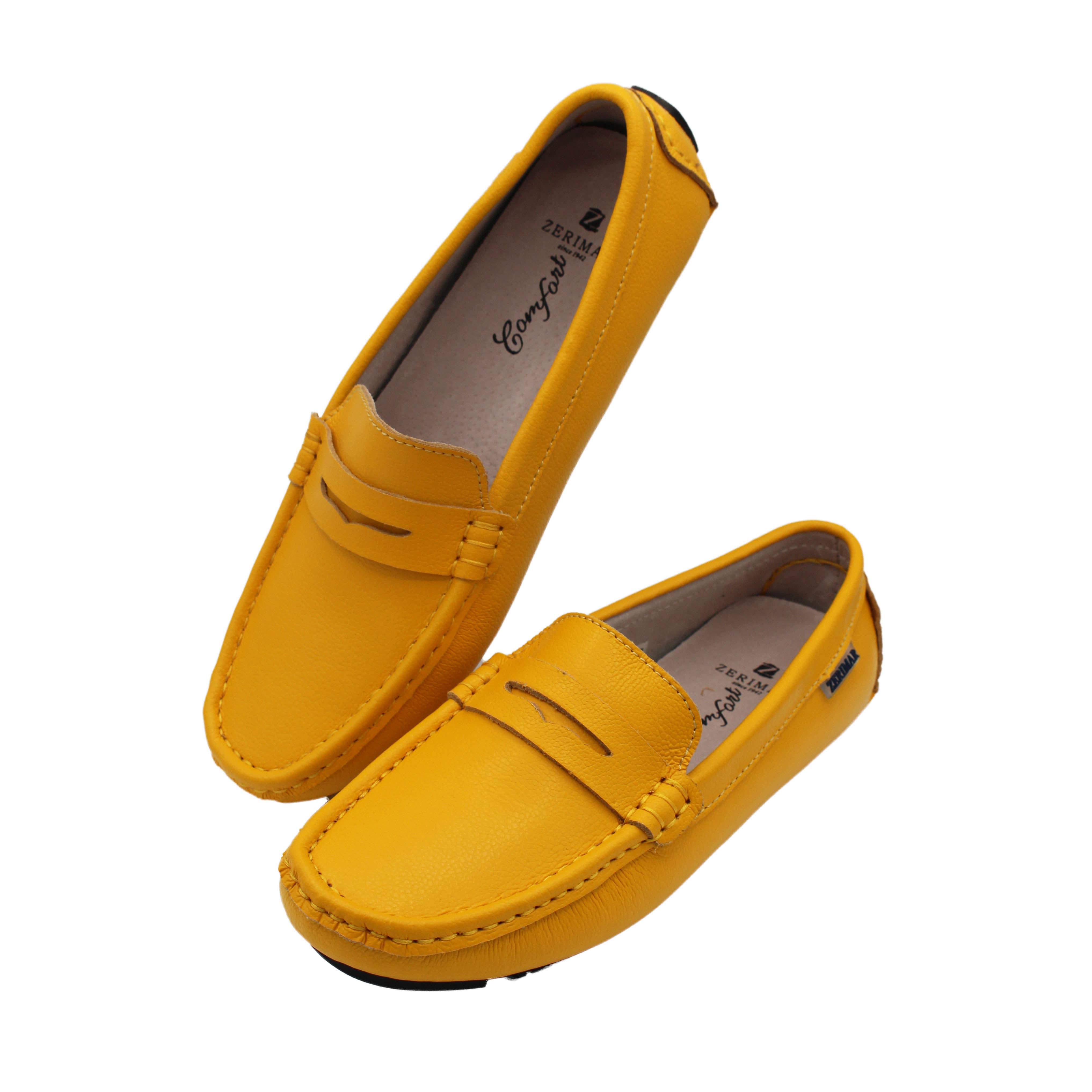 Zerimar 1942 - Wholesale Loafers - Women's - Women's Leather Moccasin Loafer Flat Shoes-Zerimar13
