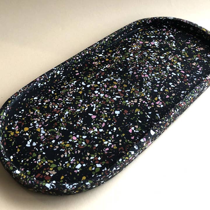 Oval tray — Galaxy for wholesale by Studio Valentine KVL