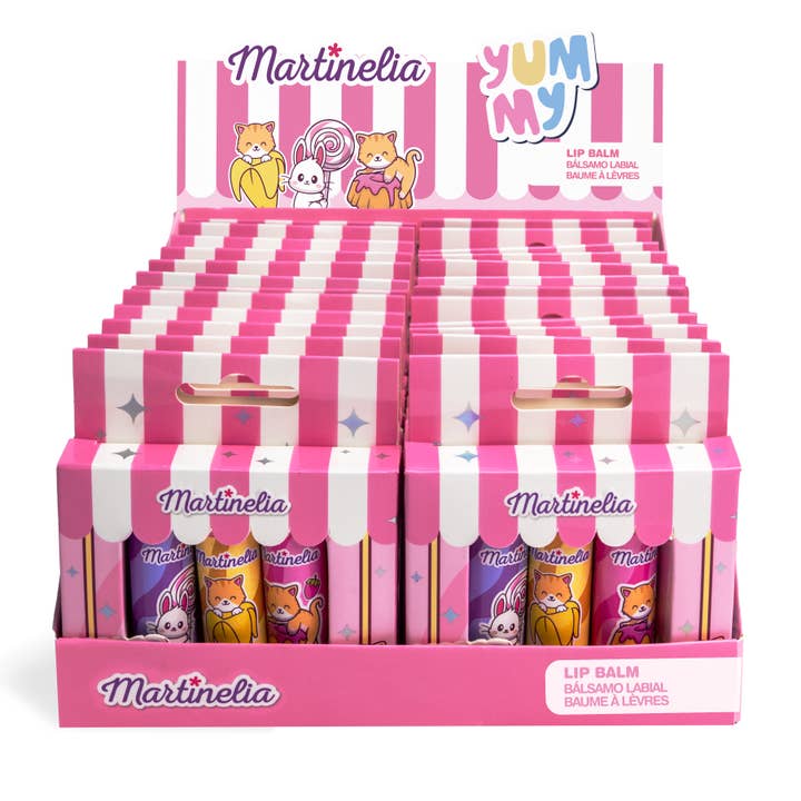 Aquarius Cosmetic SLU - Wholesale Kids Makeup - Kids - MARTINELIA YUMMY LIP BALM TRIO1