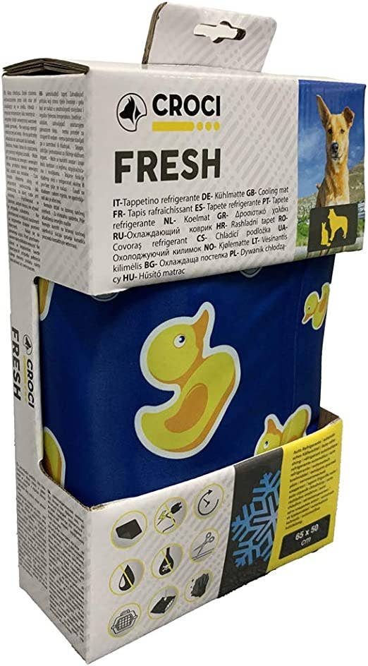 Croci - Vendita all'ingrosso Tappetino - Cani - Tappetino refrigerante cani - Moby Duck - Croci1