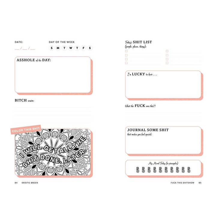 Simon & Schuster - Wholesale Self-Help & Personal Development - Fuck This Shitshow by Kristie Breen2