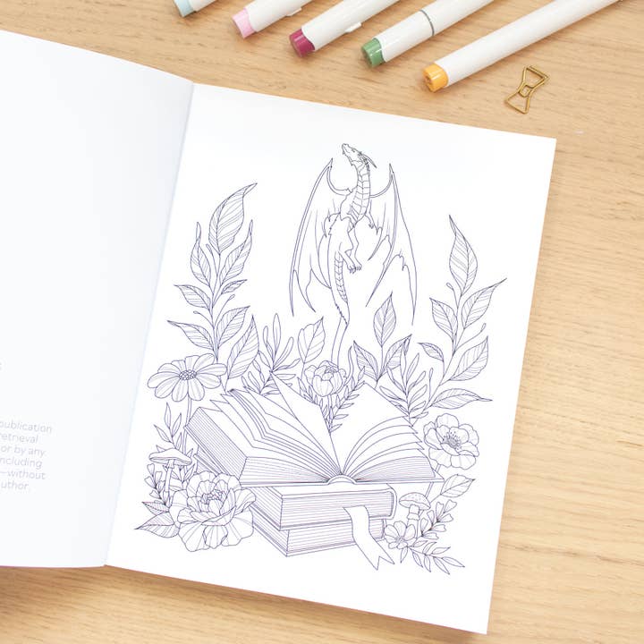 Little Inklings LTD - Wholesale Coloring Book - Adult - Express Your Shelf - Colouring Book