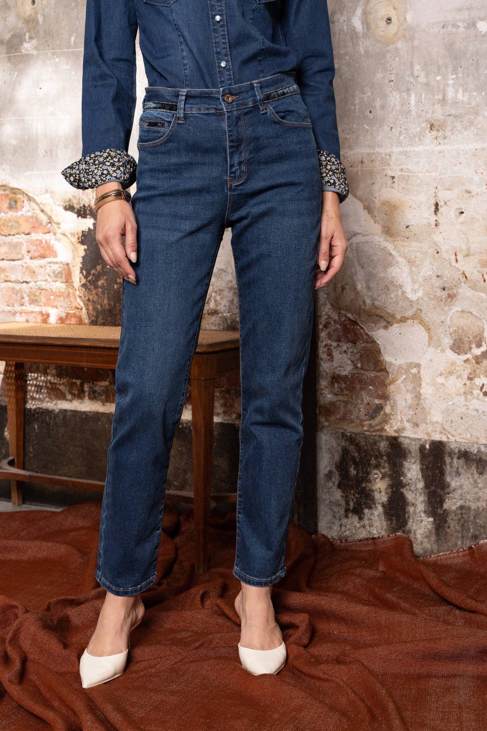 ONADO - Wholesale Jeans - Women's - Jean Droit Vella2
