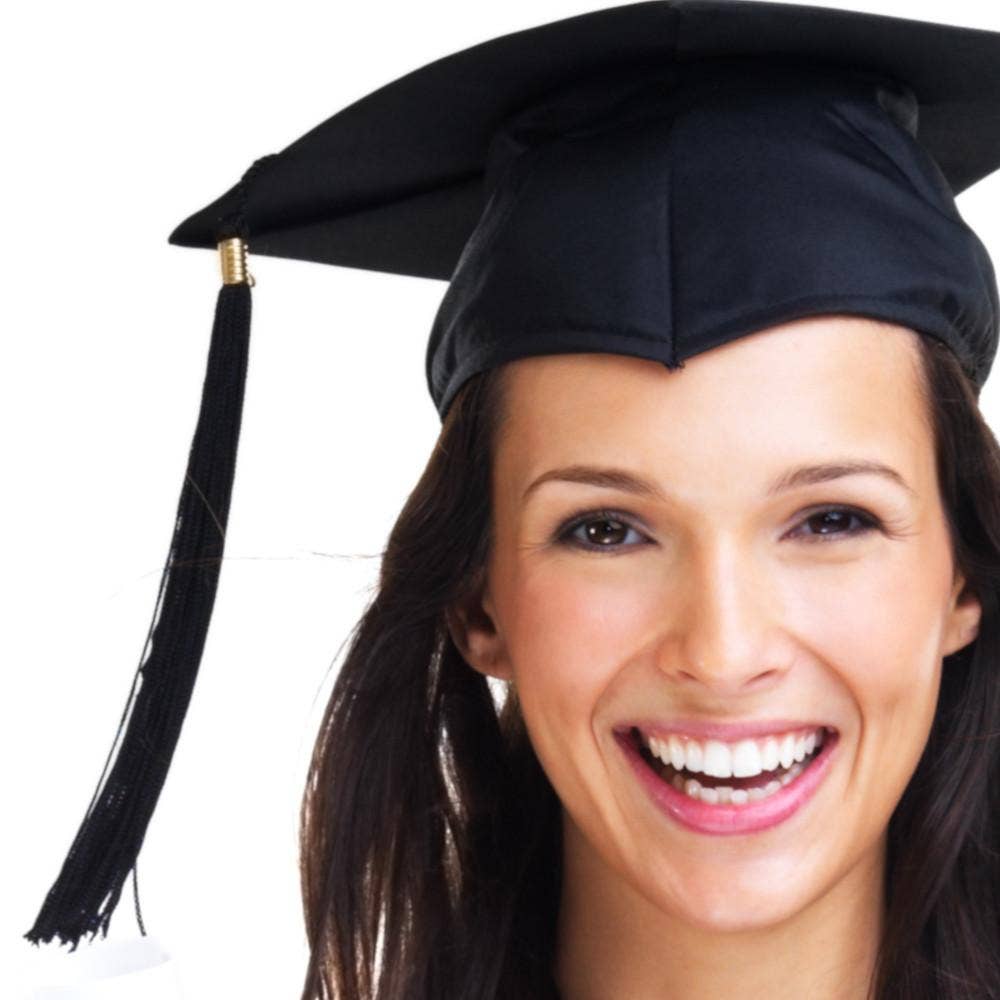 Cap and Gown Direct – wholesale Hattaccessoar - Dam – Svart tofs1