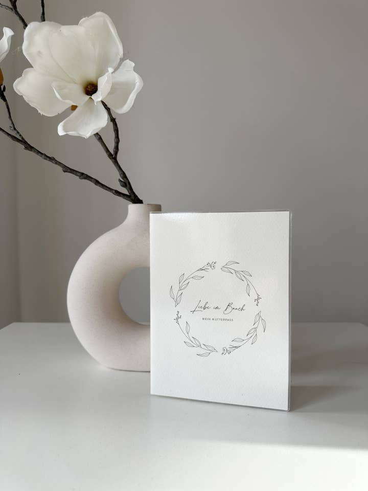 Maternity Record Cover - Love in the Belly for wholesale by UNIQUE LOVE Design