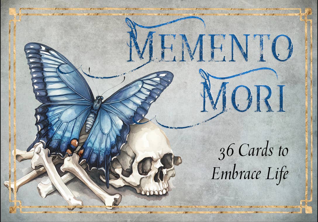 Red Wheel/Weiser LLC - Wholesale Tarot Cards - Memento Mori: 36 Mini Affirmation Cards to Embrace Life5