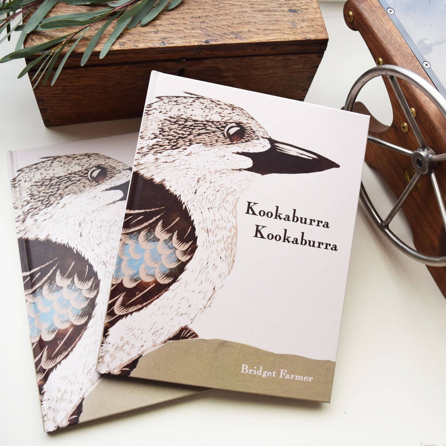 Bridget Farmer Printmaker - Wholesale Preschool Book (3-5) - Kookaburra Kookaburra - Children's Book2