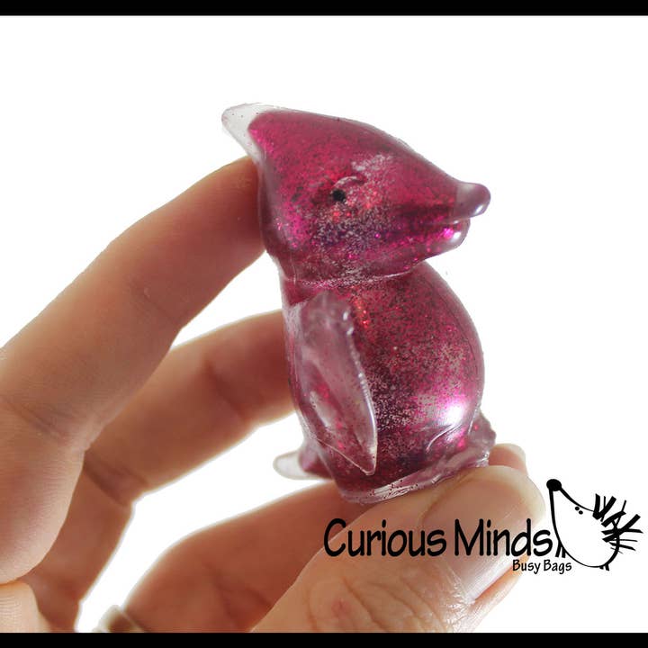 Curious Minds Toys - Wholesale Squishy Toy - Kids & Baby - 1 Dinosaur Sugar Ball - Dino Thick Glue/Gel Syrup Molasses S7