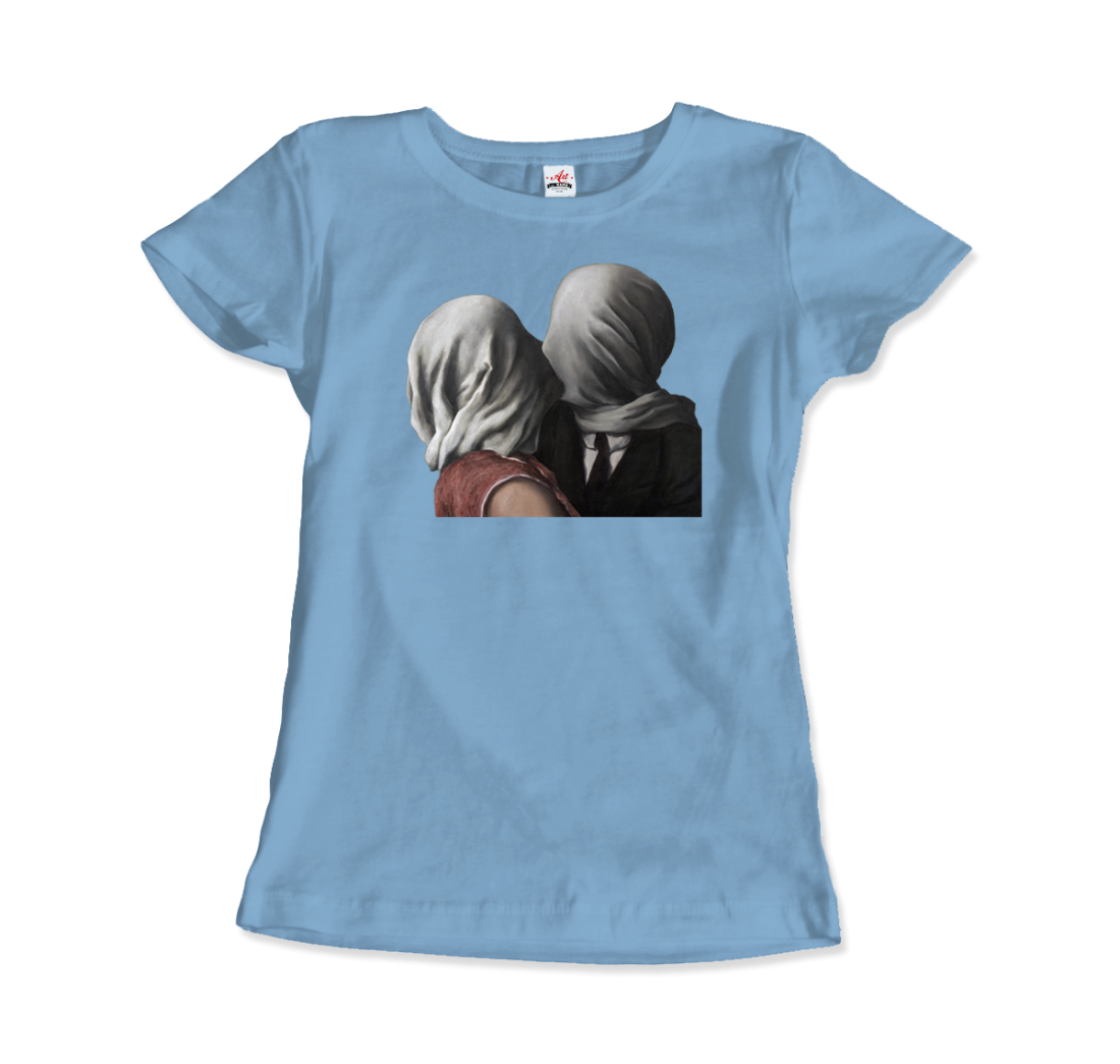 Art-O-Rama Shop - Vente T-shirt à imprimés – unisexe - T-shirt avec œuvre The Lovers II (1928) de René Magritte6