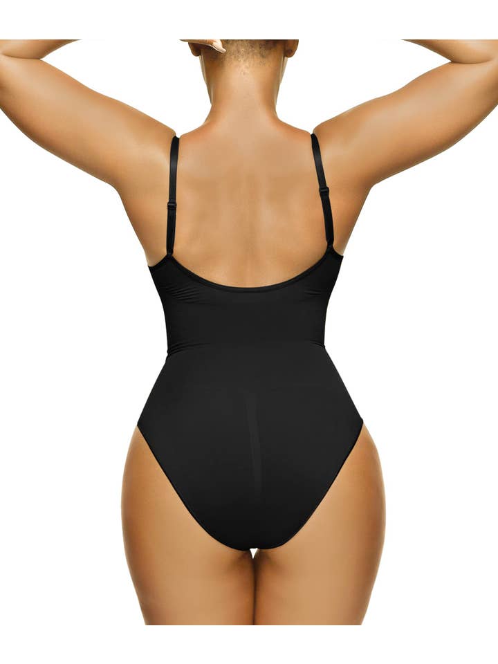 SHAPERX - Wholesale Shapewear - Women's - SHAPERX Tummy Control shaperwear Butt Lift Seamless Bodysuit