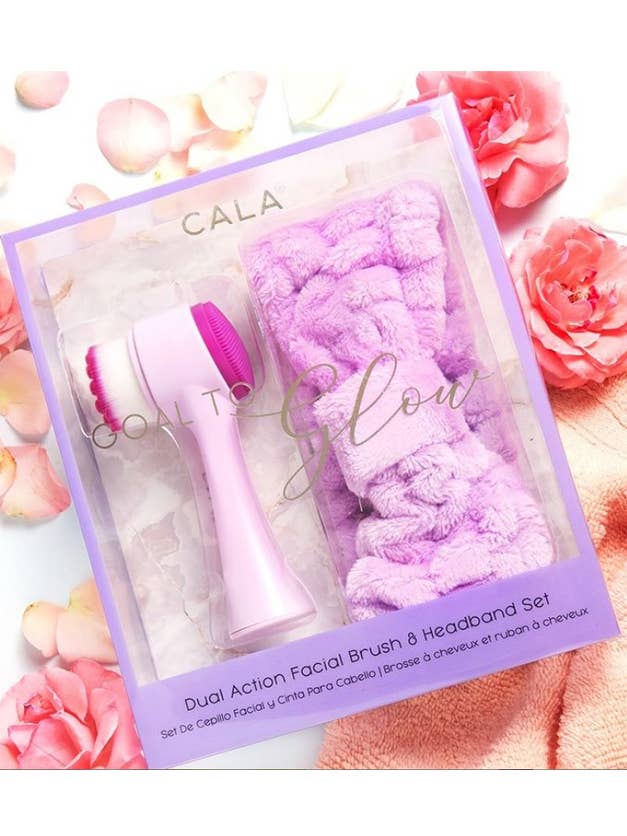 CALA 69236 Conjunto de Ação Dupla Purple Goal to Glow - 6 Conjuntos por atacado de PINEAPPLE Beauty