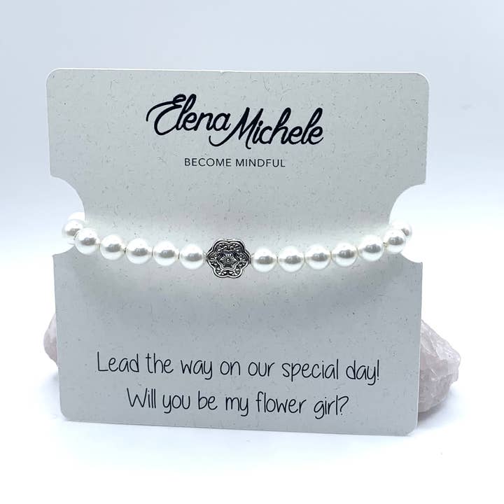 Bracelet Flower Girl pour la vente par Elena Michele